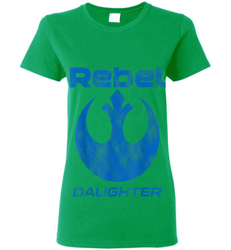 Inktee Store - Star Wars Rebel Alliance Matching Family Daughter Womens T-Shirt Image