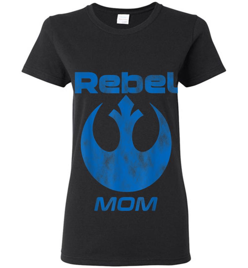 Star Wars Rebel Alliance Matching Family Mom Womens T-Shirt