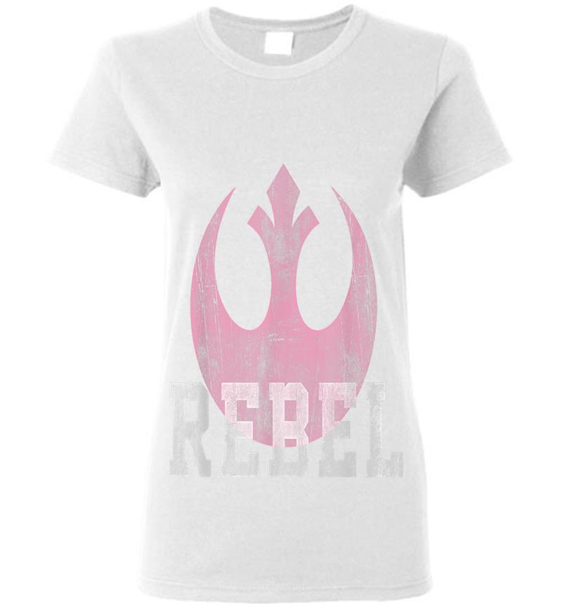 Inktee Store - Star Wars Rebel Desert Lace Womens T-Shirt Image