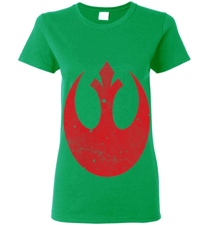 Inktee Store - Star Wars Rebel Pocket Crest Womens T-Shirt Image