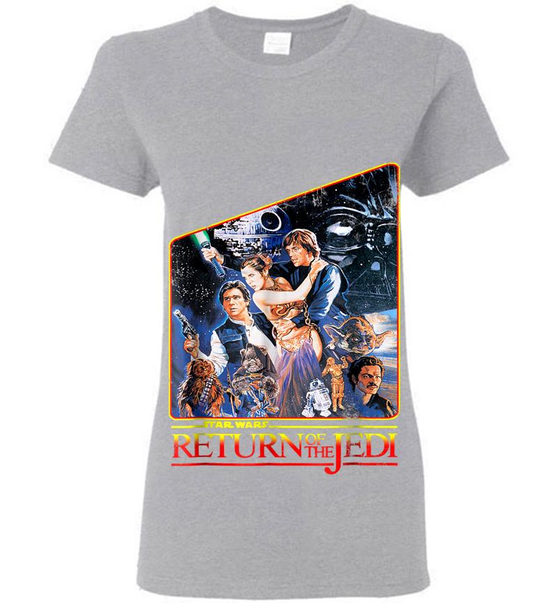 Inktee Store - Star Wars Return Of The Jedi Graphic Womens T-Shirt Image