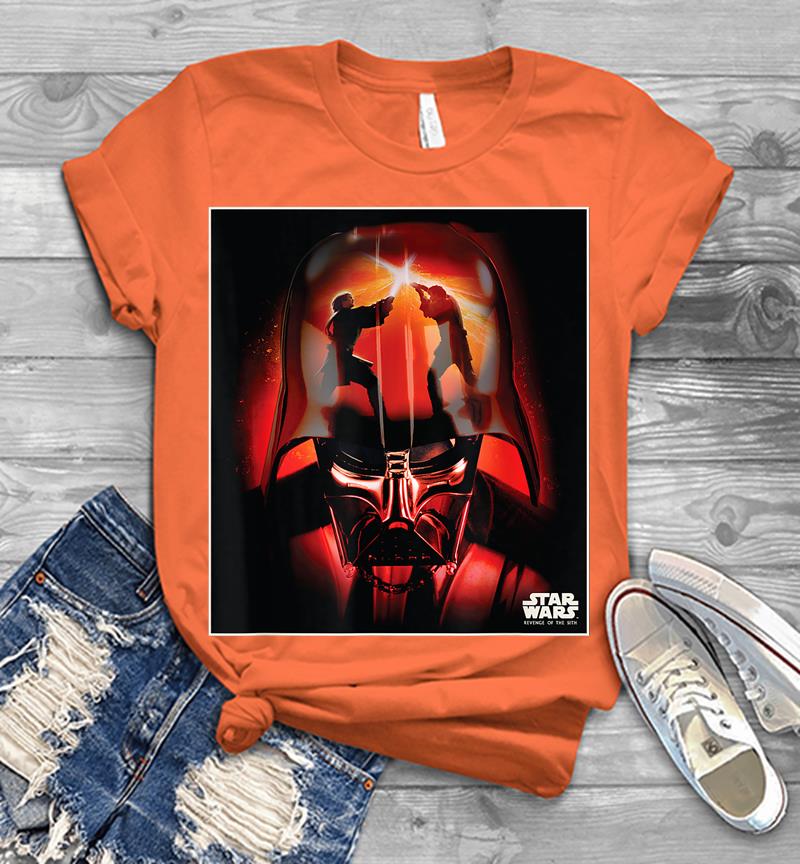 Inktee Store - Star Wars Revenge Of The Sith Darth Vader Mens T-Shirt Image