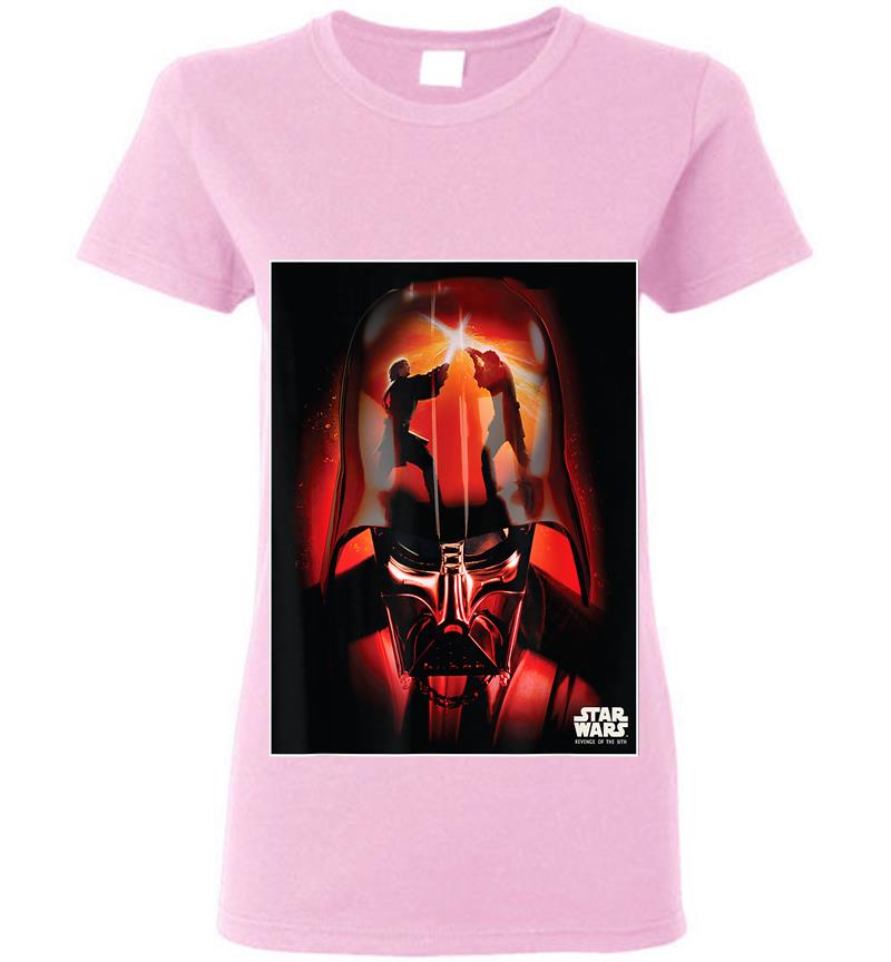 Inktee Store - Star Wars Revenge Of The Sith Darth Vader Womens T-Shirt Image