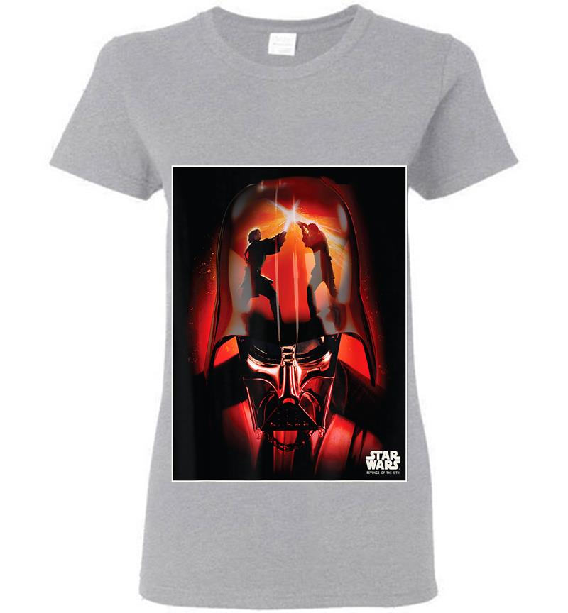 Inktee Store - Star Wars Revenge Of The Sith Darth Vader Womens T-Shirt Image