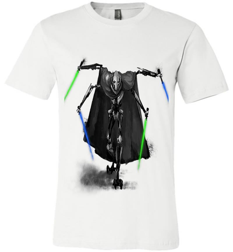 Inktee Store - Star Wars Revenge Of The Sith General Grievous Premium T-Shirt Image