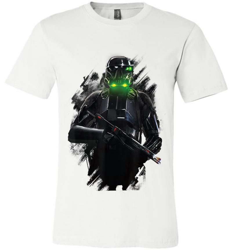 Inktee Store - Star Wars Rogue One Imperial Death Trooper Premium T-Shirt Image