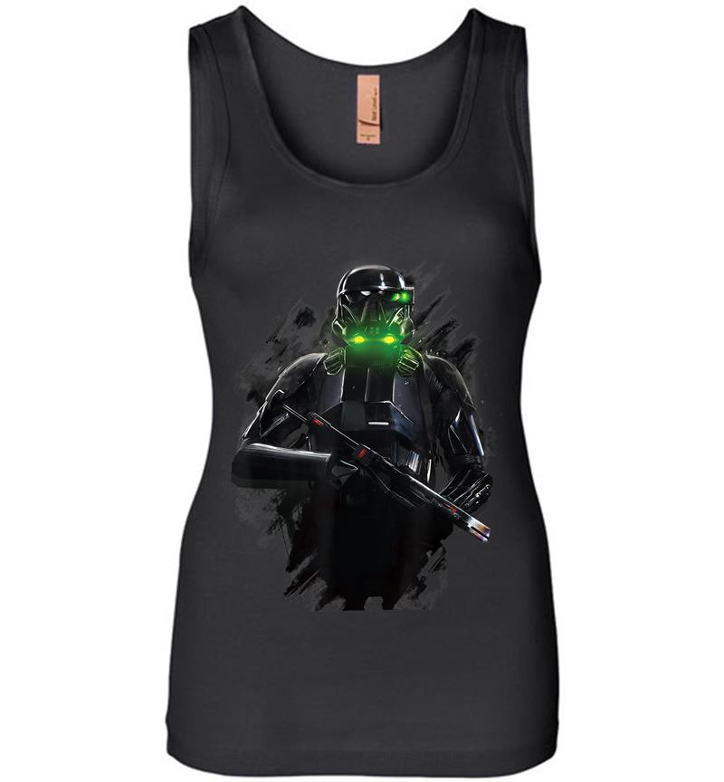 Star Wars Rogue One Imperial Death Trooper Womens Jersey Tank Top