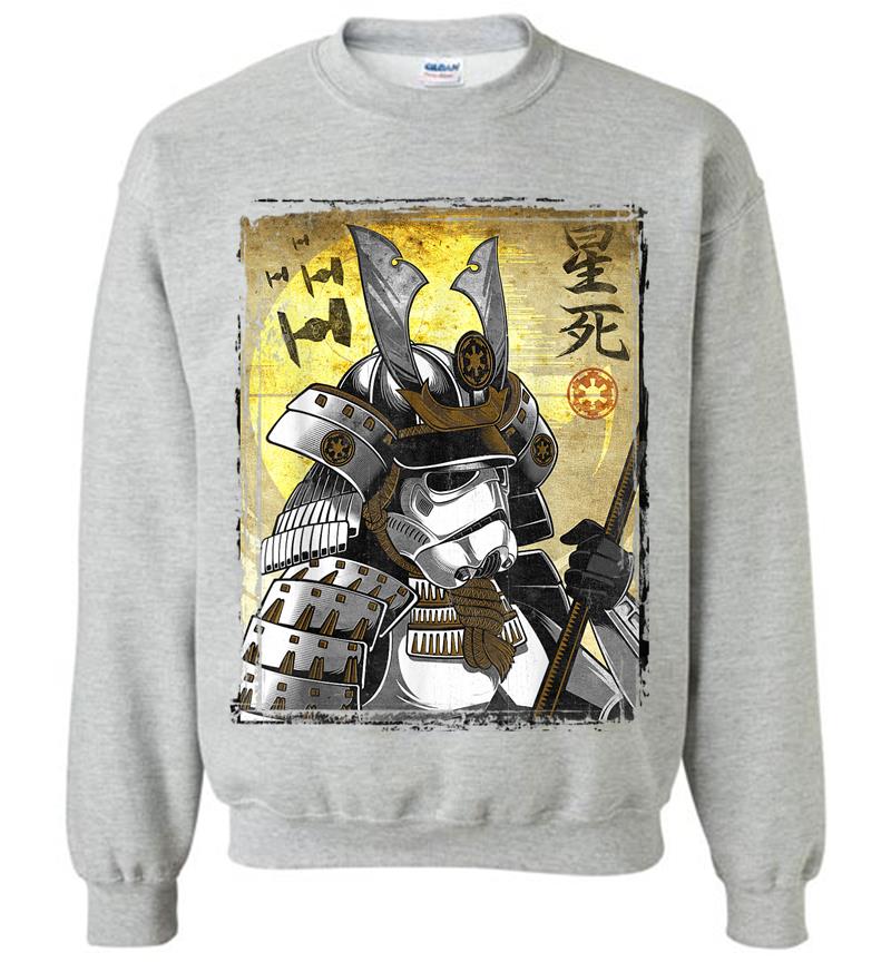 Inktee Store - Star Wars Samurai Trooper Poster Sweatshirt Image