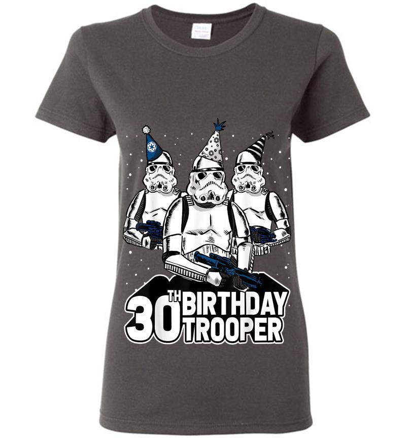 Inktee Store - Star Wars Stormtrooper Party Hats Trio 30Th Birthday Trooper Womens T-Shirt Image