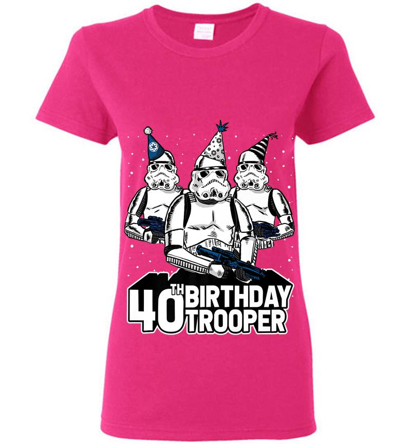 Inktee Store - Star Wars Stormtrooper Party Hats Trio 40Th Birthday Trooper Premium Womens T-Shirt Image