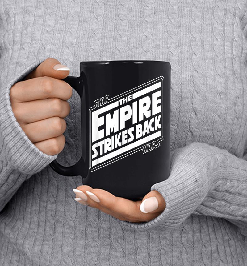 Star Wars The Empire Strikes Back Angled Movie Logo Mug