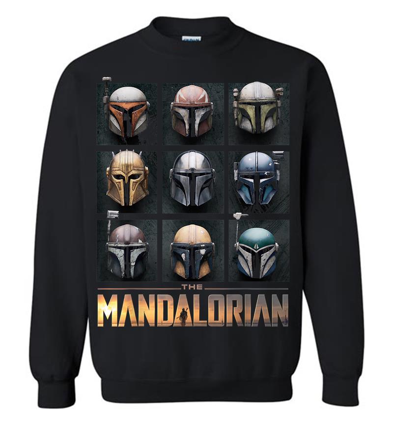 Star Wars The Mandalorian Helmet Box Up Sweatshirt