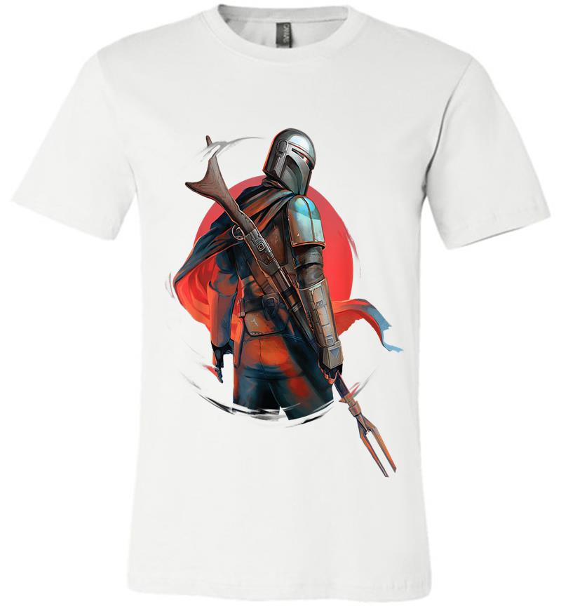 Inktee Store - Star Wars The Mandalorian Ig-11 Battle Ready Premium T-Shirt Image