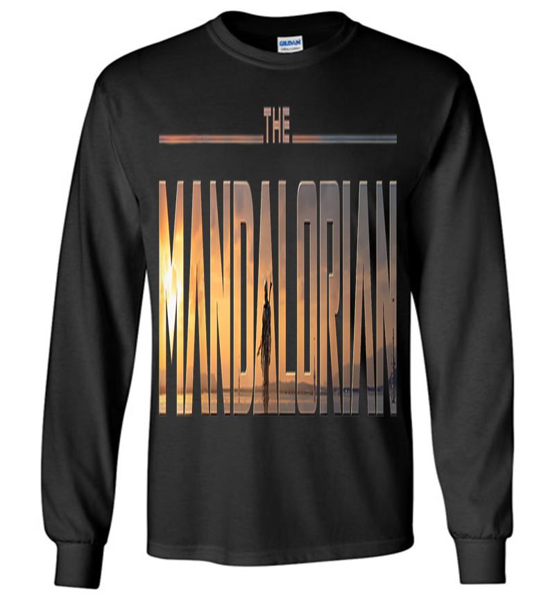 Star Wars The Mandalorian Series Logo Long Sleeve T-shirt
