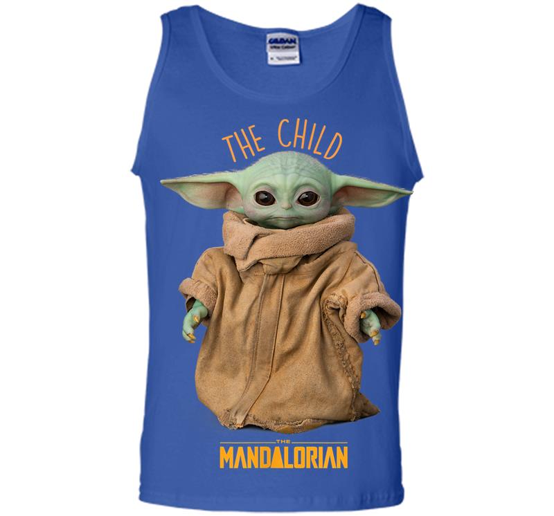 Inktee Store - Star Wars The Mandalorian The Child Cute Men Tank Top Image