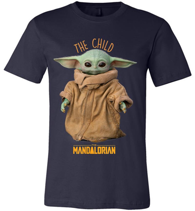 Inktee Store - Star Wars The Mandalorian The Child Cute Premium T-Shirt Image