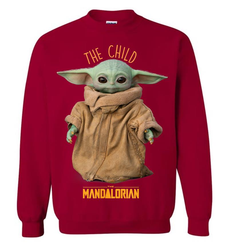 Inktee Store - Star Wars The Mandalorian The Child Cute Sweatshirt Image