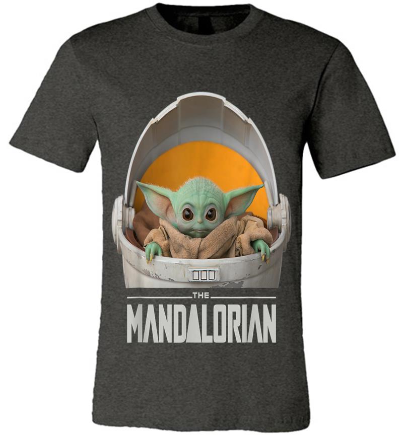 Inktee Store - Star Wars The Mandalorian The Child Floating Pod Premium T-Shirt Image