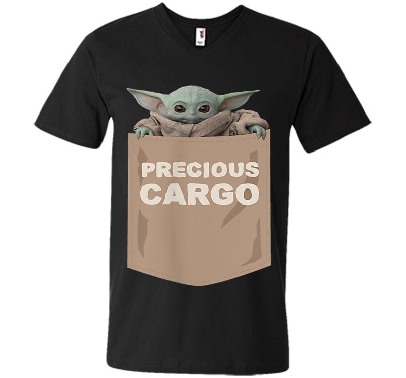 Star Wars The Mandalorian The Child Precious Cargo Pocket V-neck T-shirt