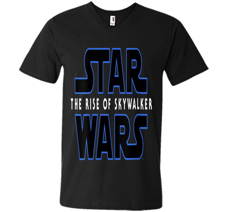 Star Wars The Rise Of Skywalker Movie Logo C1 V-neck V-neck T-shirt