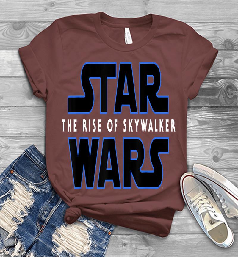 Inktee Store - Star Wars The Rise Of Skywalker Movie Logo Mens T-Shirt Image