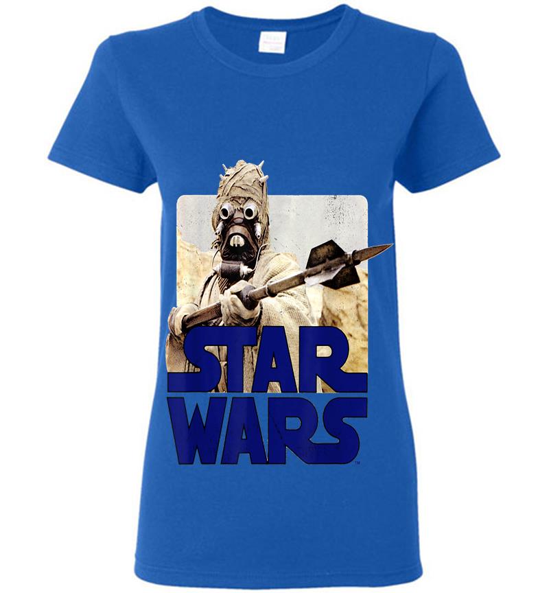 Inktee Store - Star Wars Tusken Raider Vintage Sand People Graphic Womens T-Shirt Image