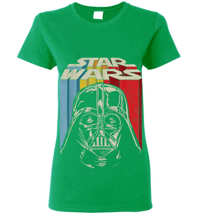Inktee Store - Star Wars Vintage Darth Vader Womens T-Shirt Image