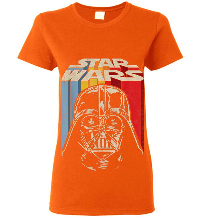 Inktee Store - Star Wars Vintage Darth Vader Womens T-Shirt Image