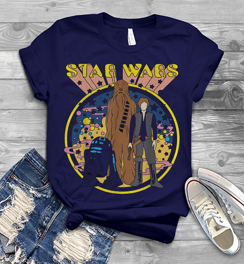 Inktee Store - Star Wars Vintage Psych Rebels Mens T-Shirt Image