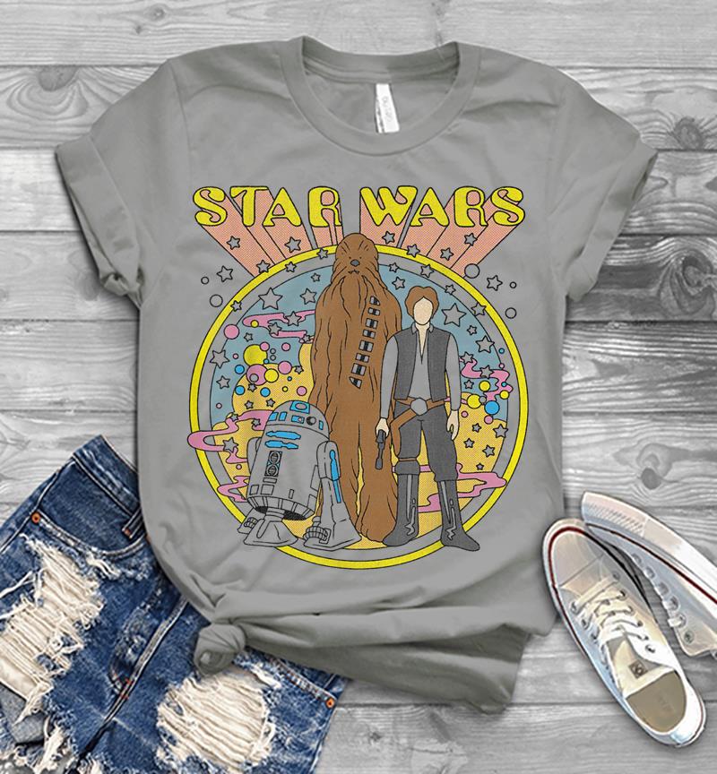Inktee Store - Star Wars Vintage Psych Rebels Mens T-Shirt Image