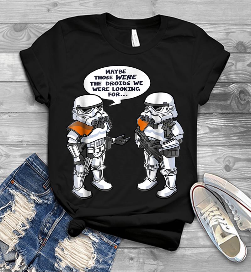 Star Wars Wrong Droids Funny Comic Graphic Mens T-Shirt