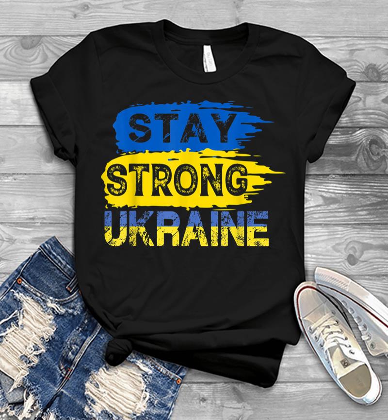 Stay Strong Ukraine Support I Stand With Ukraine Men T-shirt