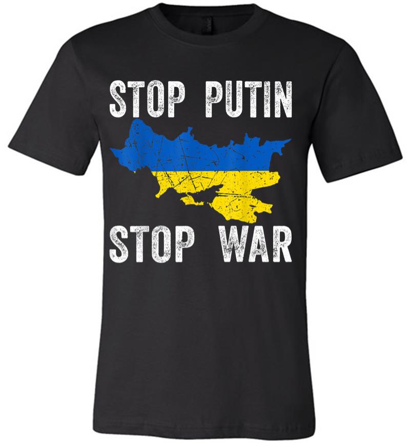 Stop Killing Stop Russia Stop The War In Ukraine Premium T-shirt