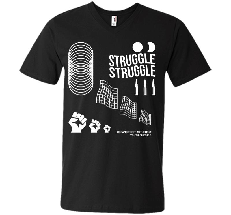 Struggle V-neck T-shirt