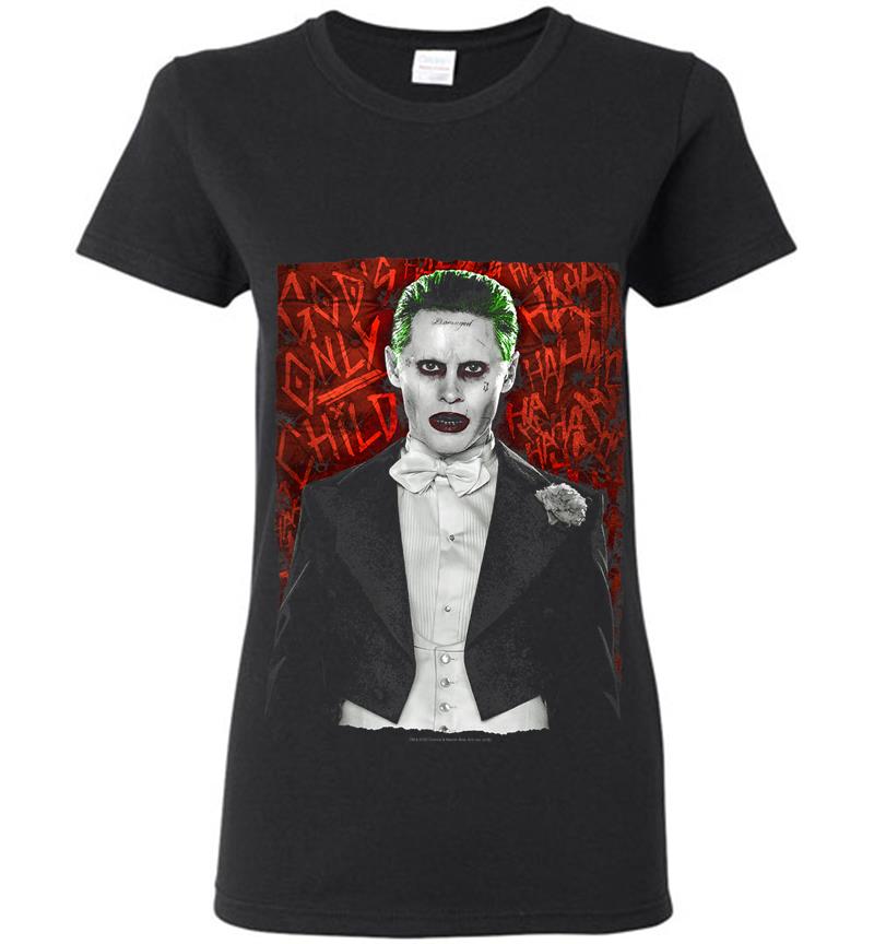 Suicide Squad Joker Dressed To Kill Womens T-Shirt