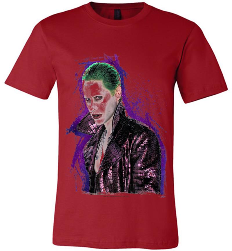 Inktee Store - Suicide Squad Joker Stare Premium T-Shirt Image
