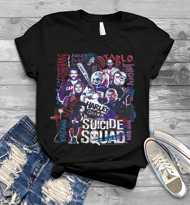 Suicide Squad The Squad Mens T-Shirt