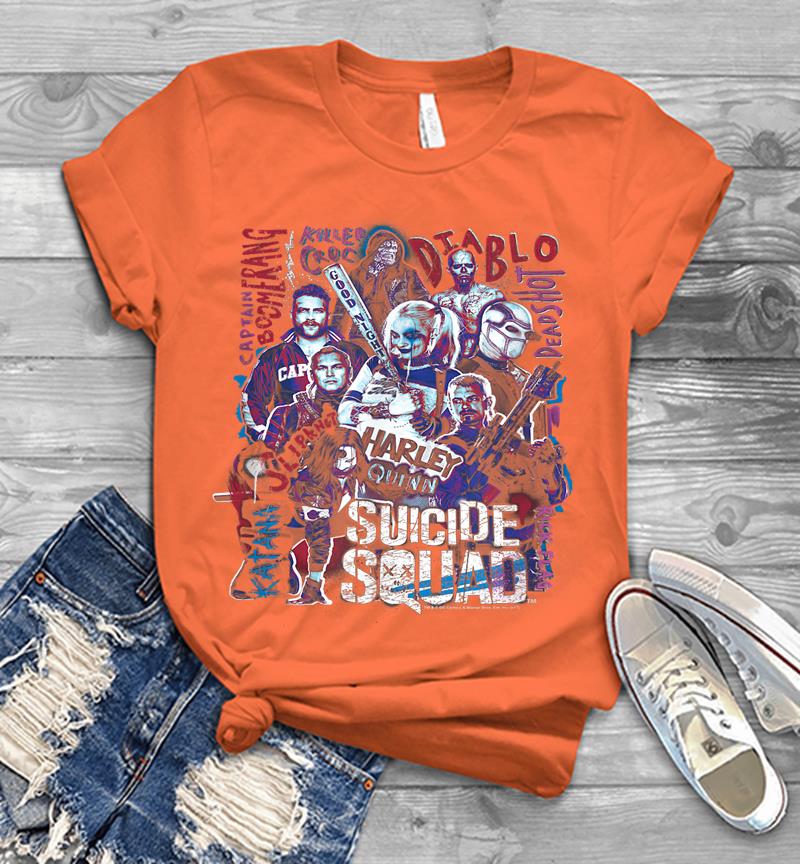 Inktee Store - Suicide Squad The Squad Mens T-Shirt Image