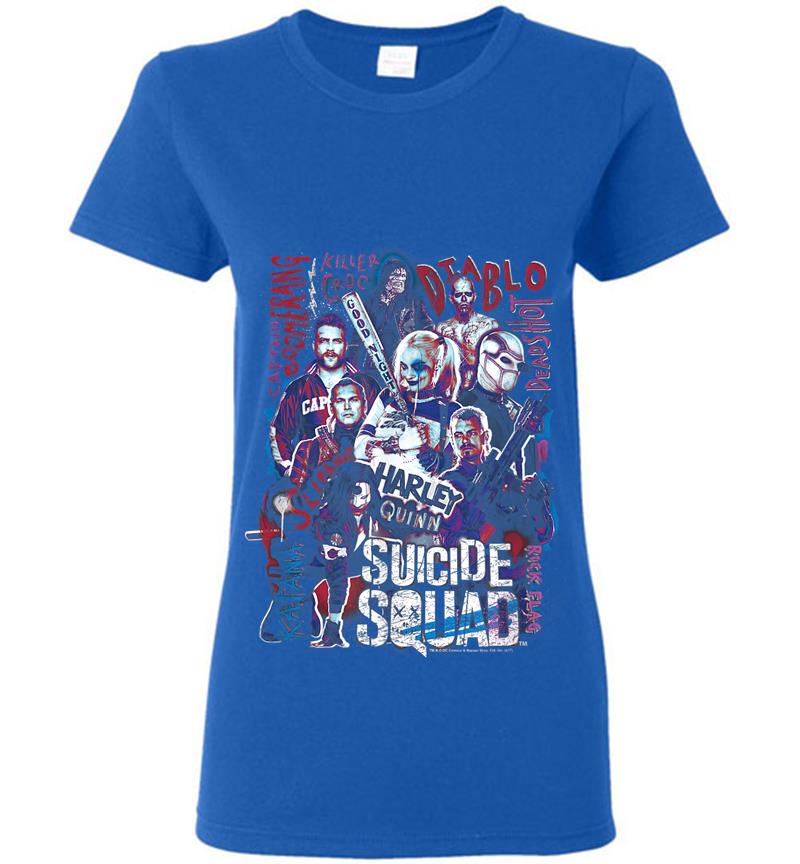 Inktee Store - Suicide Squad The Squad Womens T-Shirt Image