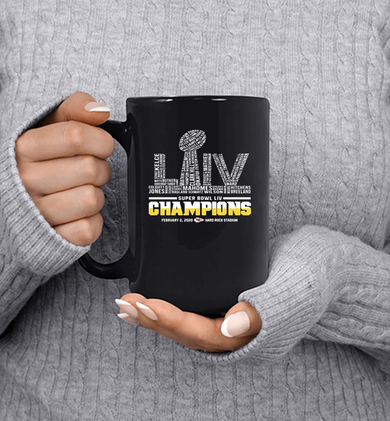 Super Bowl Liv Champion Kansas City Chiefs 2020 Mug