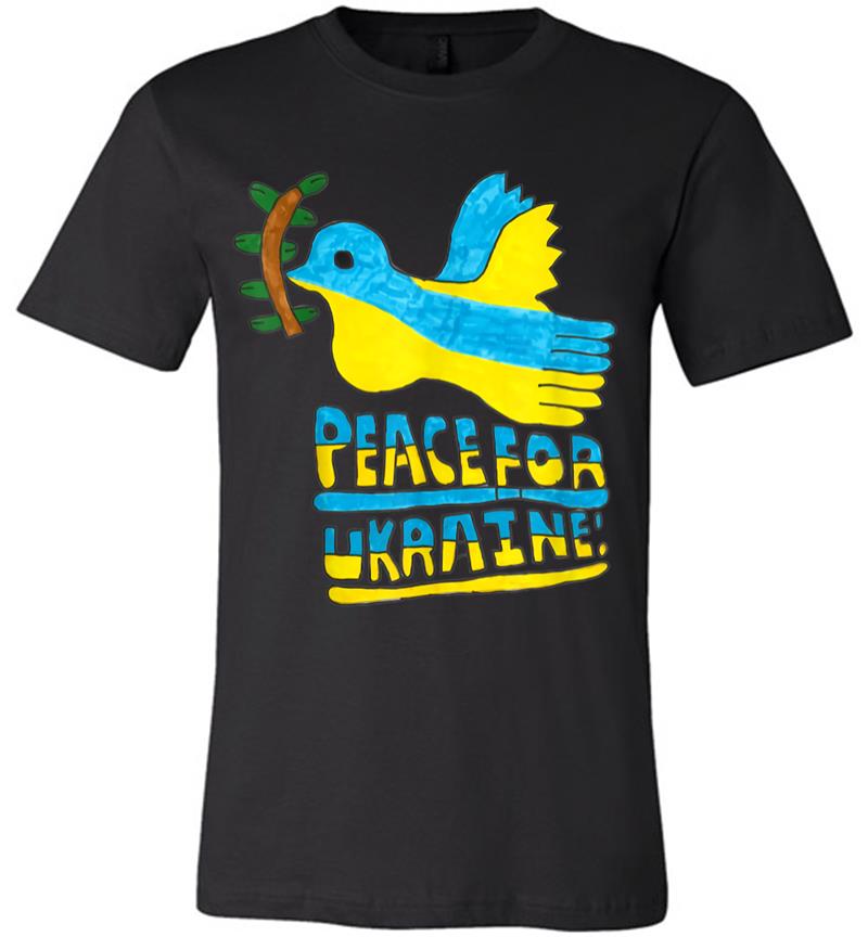 Support Ukraine I Stand With Ukraine Flag Free Ukraine (1) Premium T-shirt