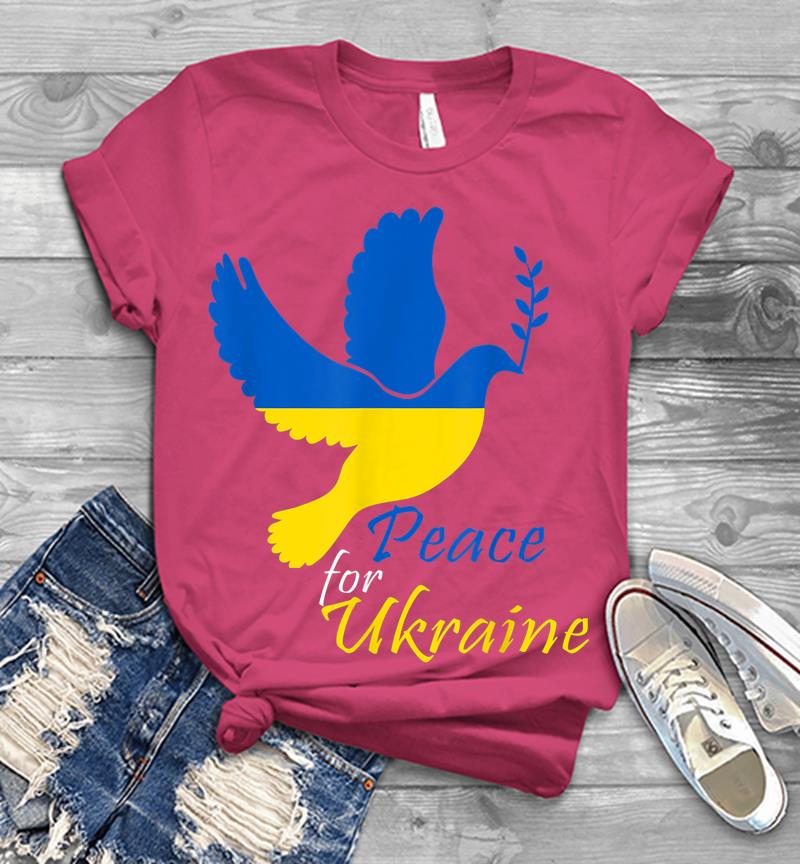 Inktee Store - Support Ukraine I Stand With Ukraine Flag Free Ukraine Men T-Shirt Image