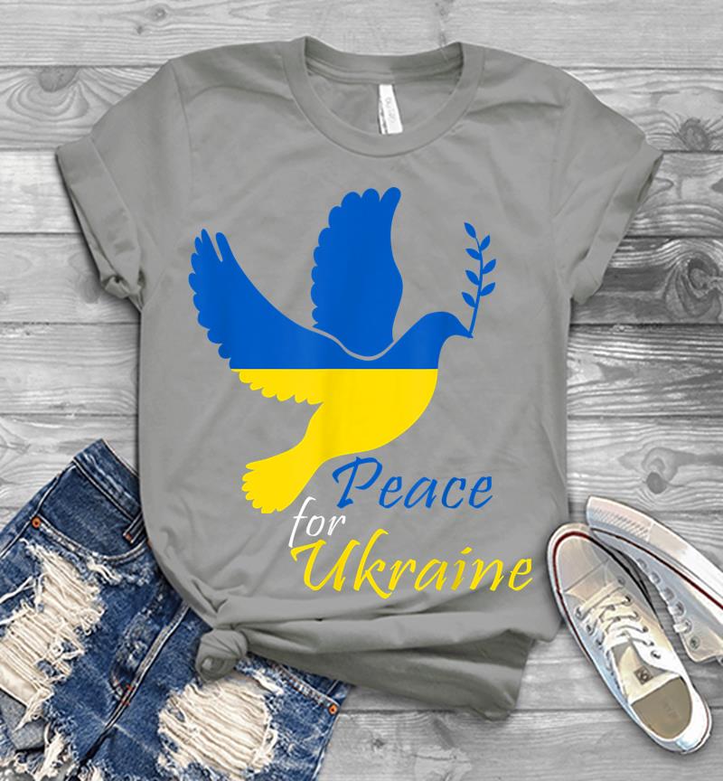 Inktee Store - Support Ukraine I Stand With Ukraine Flag Free Ukraine Men T-Shirt Image