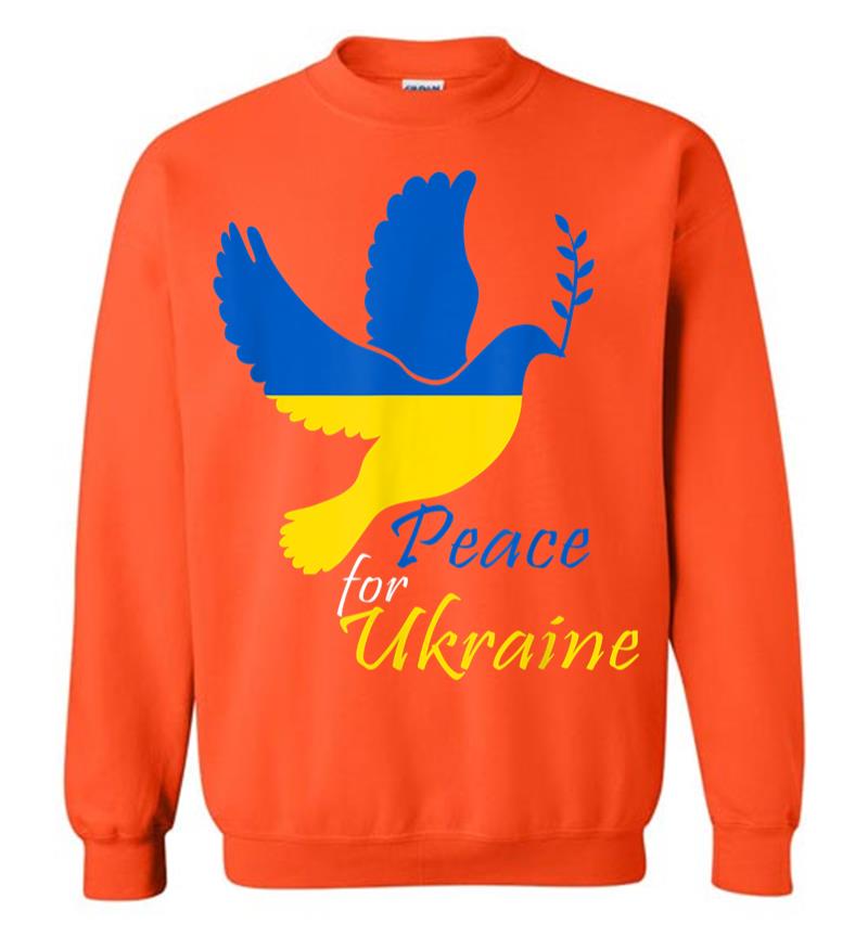 Inktee Store - Support Ukraine I Stand With Ukraine Flag Free Ukraine Sweatshirt Image