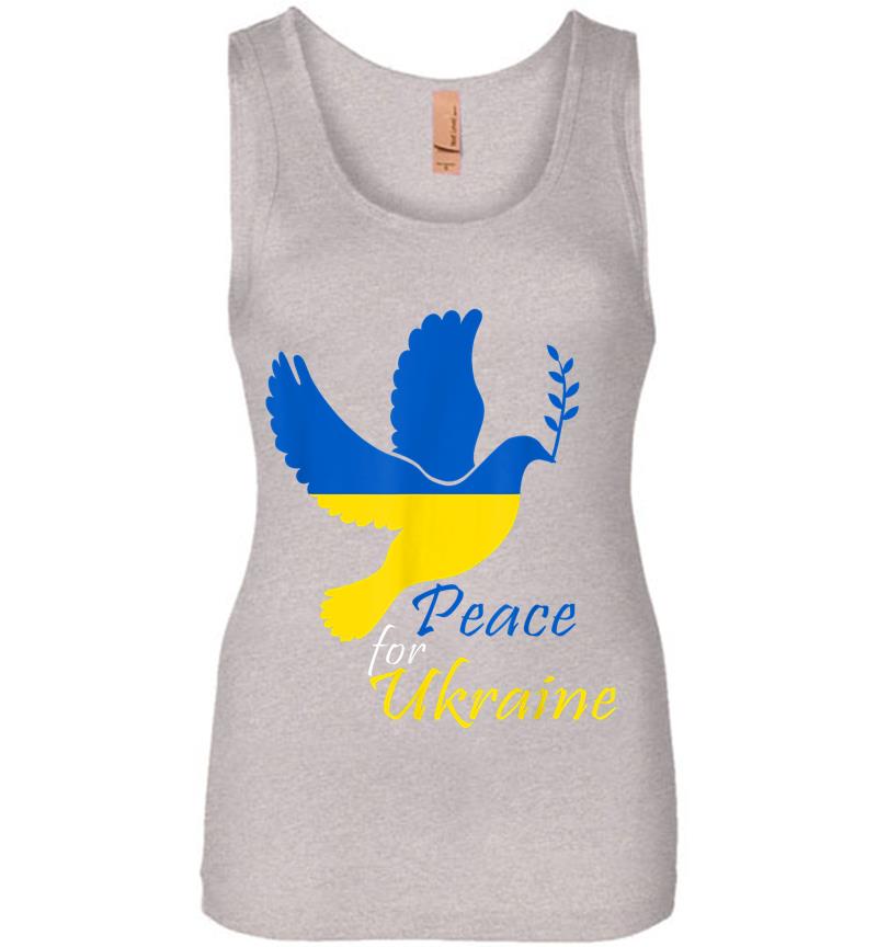 Inktee Store - Support Ukraine I Stand With Ukraine Flag Free Ukraine Women Jersey Tank Top Image