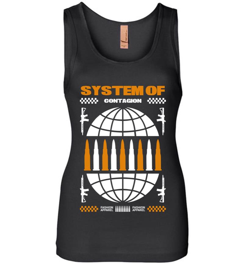System of Contagion Women Jersey Tank Top