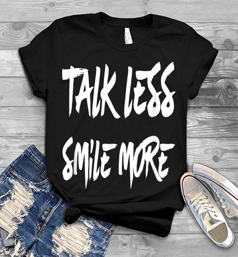 Talk Less Smile More Historic Hamilton Quote Mens T-shirt