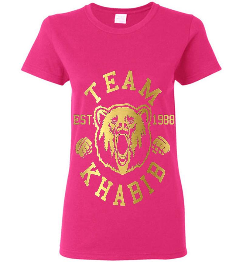 Inktee Store - Team Khabib Bear Khabib Nurmagomedov Merch Womens T-Shirt Image
