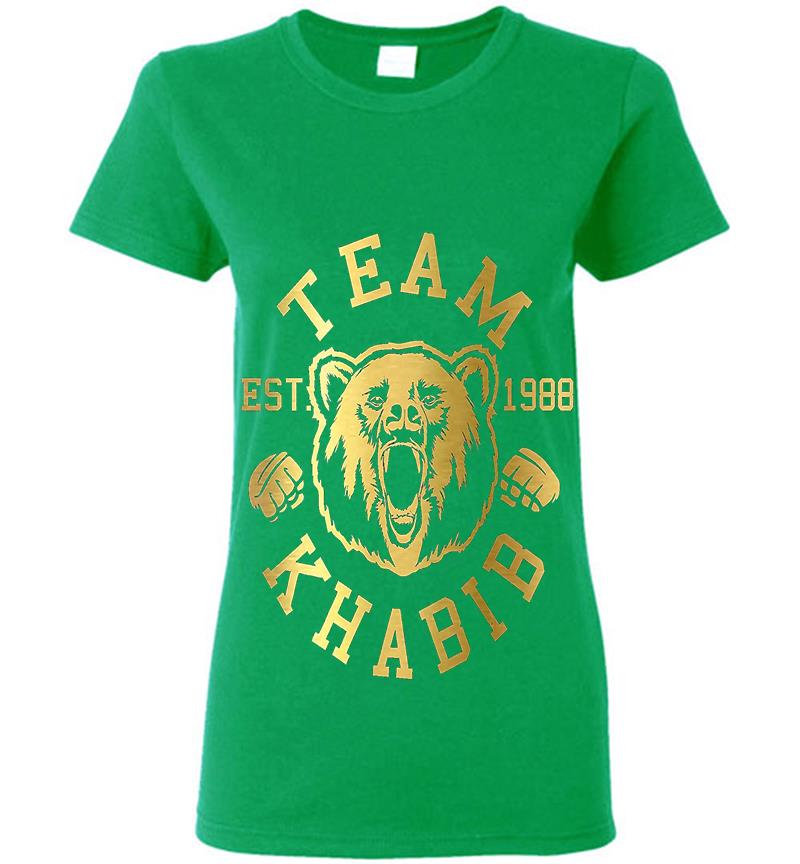 Inktee Store - Team Khabib Bear Khabib Nurmagomedov Merch Womens T-Shirt Image