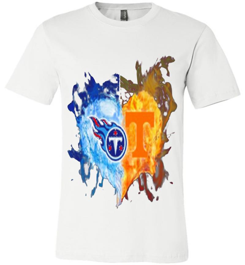 Loving The Tennessee Titans Custom Heart Kid Tee